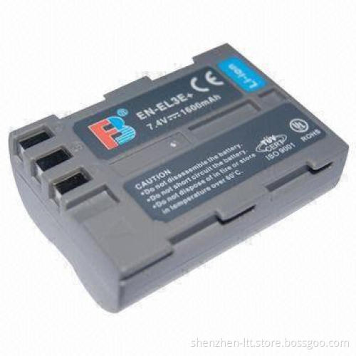 Digital Camera Battery, Nominal Capacity of 1,600mAh